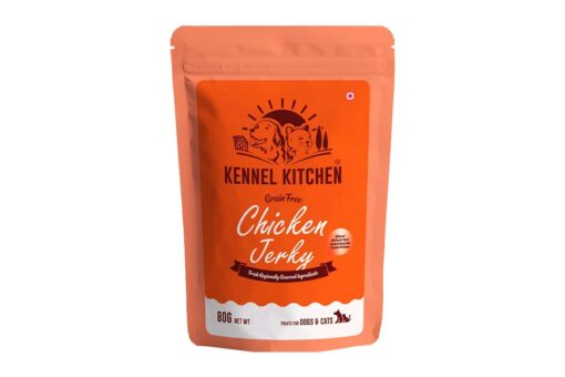 Kennel Kitchen Air Dried Chicken Jerky Dog & Cat Treats, 70 gms