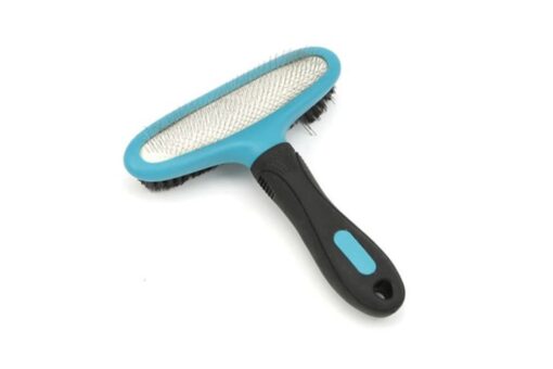 M-Pets Double Sided Slicker Brush for Dogs