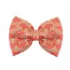 Mutt Ofcourse Gingham Red Dog Bow