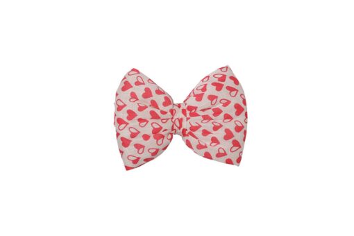 Mutt Ofcourse Little Hearts Bow Tie for Dogs