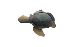 Nutrapet Tough Turtle Jute Dog Toy