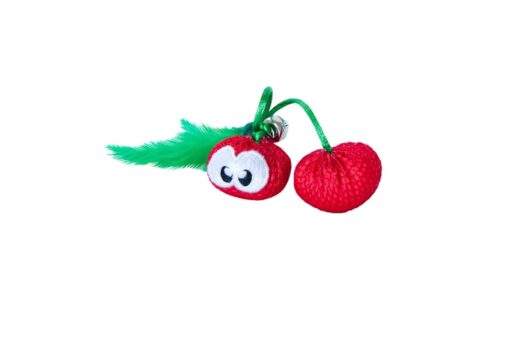 Petstages Dental Cherries Cat Toy