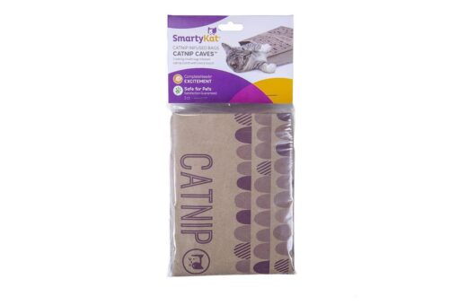 SmartyKat Cat Caves Catnip Infused Paper Bags, 2 Count