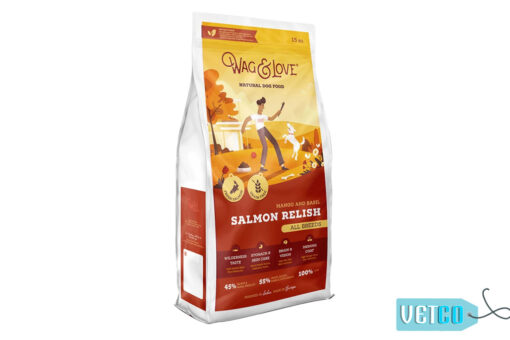 Wag & Love Salmon Relish Grain Free Dry Dog Food (All Breeds & Life Stages)