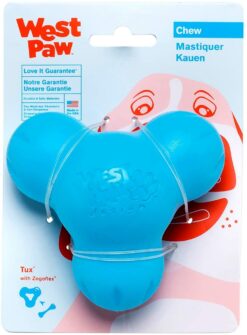 West Paw Zogoflex Tux Dog Chew Toy - Blue