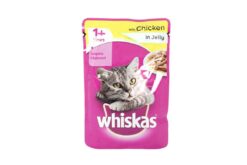 Whiskas Wet Meal Chicken in Jelly for Adult Cats, (12 x 85g) 1.02 kg