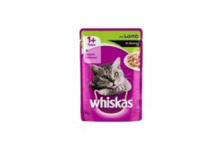 Whiskas Wet Meal Lamb in Gravy for Adult Cats, (12 x 85g) 1.02 kg