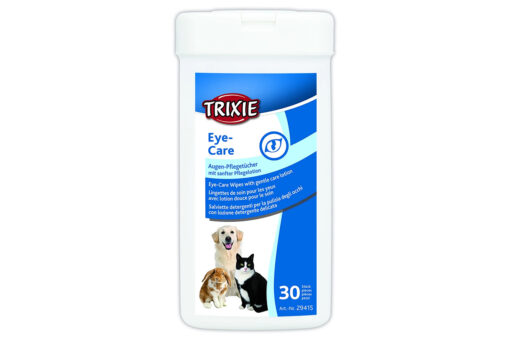 Trixie Eye Care Wipes for Dogs & Cats, 30 count