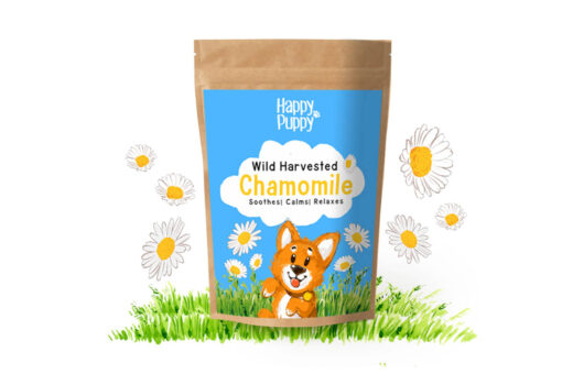 Happy Puppy Organic Wild Harvested Chamomile Flowers, 50g