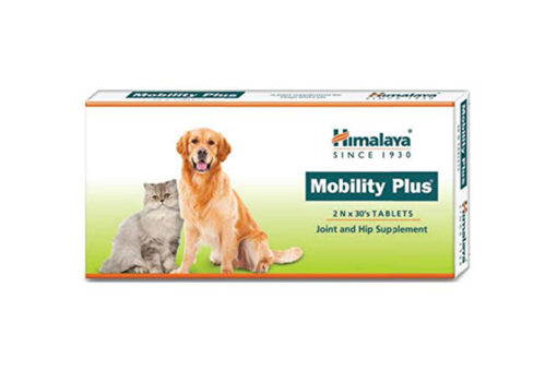 Himalaya Mobility Plus Joint and Hip Supplement for Dogs and Cats, 60 tabs