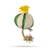 FOFOS Cactus Ball With Hemp Rope Dog Toy