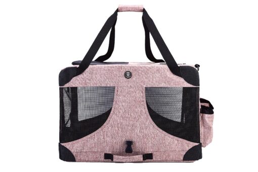 FOFOS Comfort Premium Outdoor Dog & Cat Carrier - Pink