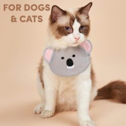 FOFOS Cute Pet Bib Bandana For Cats & Dogs – Koala