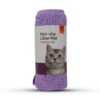 FOFOS Non-Slip Rectangular Cat Litter Mat - Violet