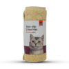 FOFOS Non-Slip Rectangular Cat Litter Mat – Beige