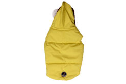 Pet Snugs Hooded Waterproof Bomber Jacket – Yellow