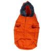 Pet Snugs Hooded Waterproof Bomber Jacket - Orange