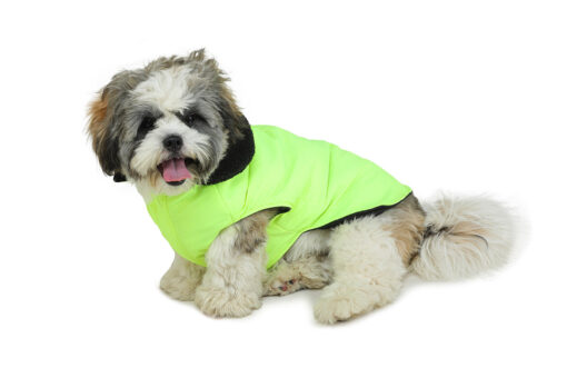 Barks & Wags Grey Microfiber Padded Sports Dog Jacket