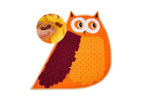 FOFOS Interactive Snuffle Activity Mat - Owl