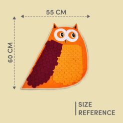 FOFOS Interactive Snuffle Activity Mat – Owl