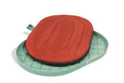 Zee.Dog Collapsible Cat Bed - Terracotta
