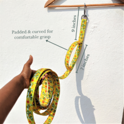 Hazel&Co Sunflower 10ft Leash with Safety Handle