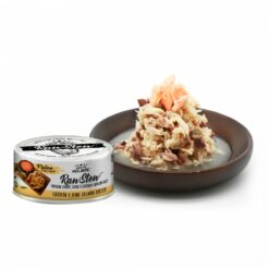 Absolute Holistic Raw Stew Chicken & King Salmon Grain-Free Cat & Dog Food, 80 gms