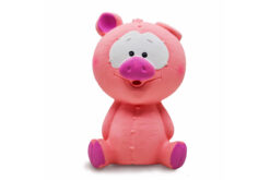 FOFOS Bi Toy Pig Latex Dog Toy - Small