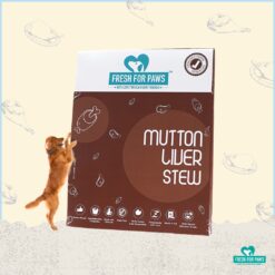 Fresh For Paws Mutton Liver Stew Fresh Dog Food (All Breeds & Sizes)