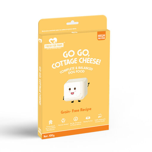 Fresh For Paws Go Go Cottage Cheese Dog Food (All Breeds & Sizes)