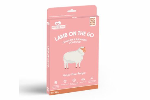 Fresh For Paws Lamb On The Go Fresh Dog Food (All Breeds & Sizes)