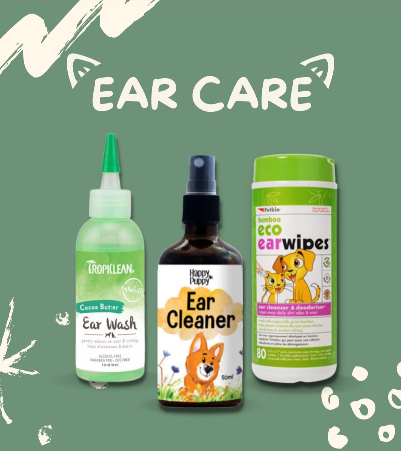 Pet ear care products