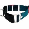 Dog-O-Bow Dark Stripe Martingale Thick Collar
