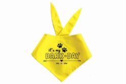 Bark day neckerchief for dogs