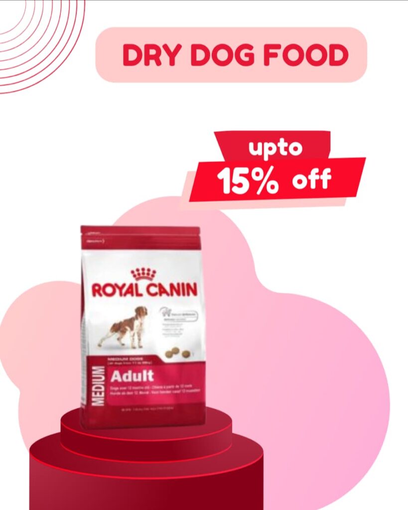 Dry dog food - royal canin upto 15% off