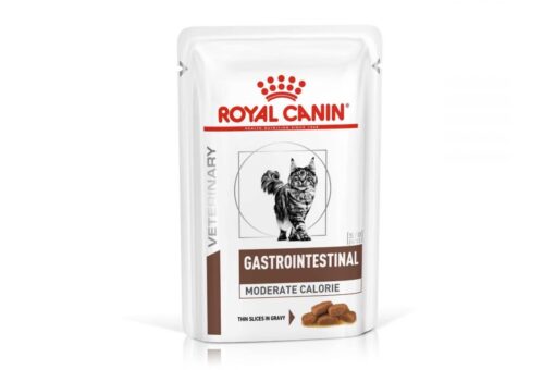 Royal Canin Veterinary Diet Gastrointestinal Moderate Calorie Wet Cat Food, 85 gms (Pack of 12)