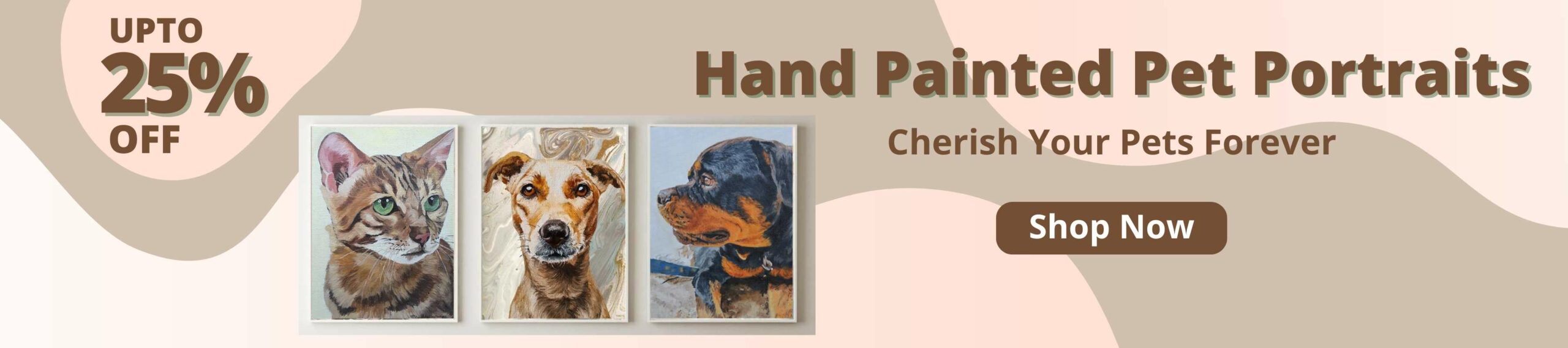 shop hand painted pet portraits