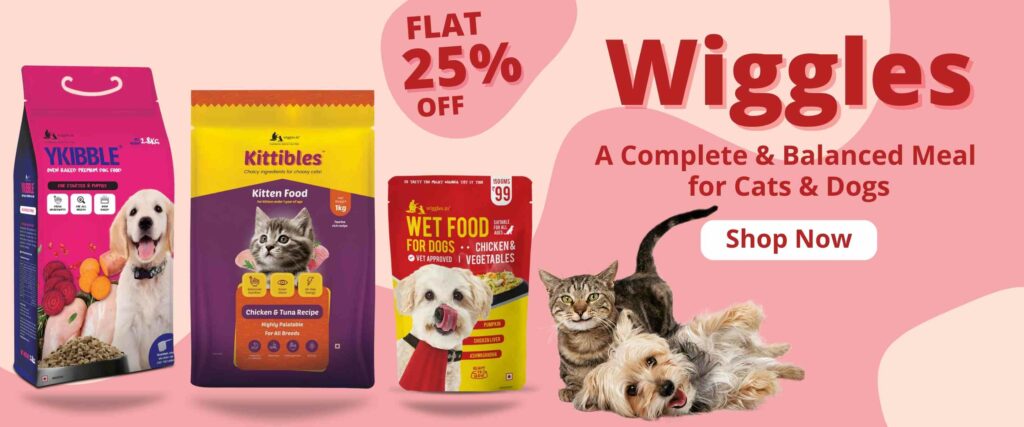 Balanced meal for cats and dogs - Wiggles
