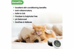 Heal O’ Rub™ Organic Balm for Dogs & Cats - Heals & Moisturises Paws, Elbows & Dry Skin - 30gm