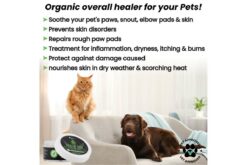 Heal O’ Rub™ Organic Balm for Dogs & Cats - Heals & Moisturises Paws, Elbows & Dry Skin - 30gm