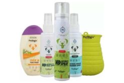 Petlogix 5 in 1 Pet Hygiene Kit K9 Intimate Spray No Tick Spray Natural Breath Freshener Pet Spa Kit