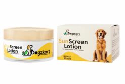 DogzKart Pet Sunscreen For Dogs & Cats | Non Greasy Moisturizing Lotion | Prevents Damage Of Skin & Coat From UV Damage