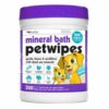 Petkin Mineral Bath Pet Wipes, 200 count
