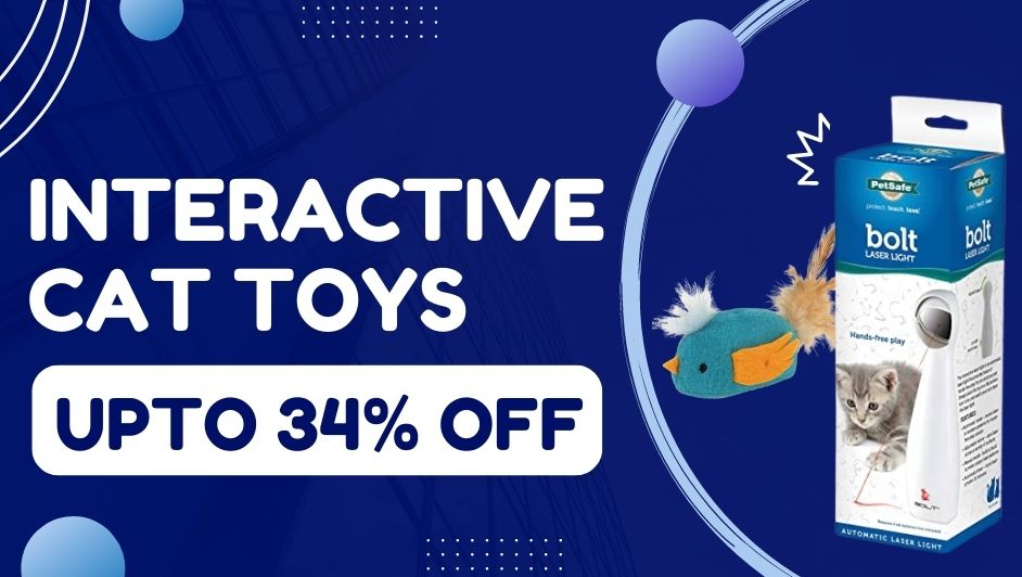 Interactive Cat Toys - Upto 34% off