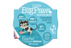 Little BigPaw Hypoallergenic Gourmet Atlantic Salmon Mousse Wet Cat Food (Pack of 8)
