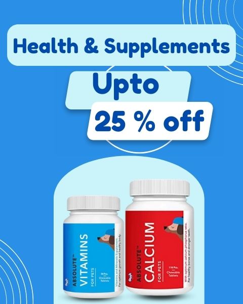 Pet Care - Health Supplements upto 25% off