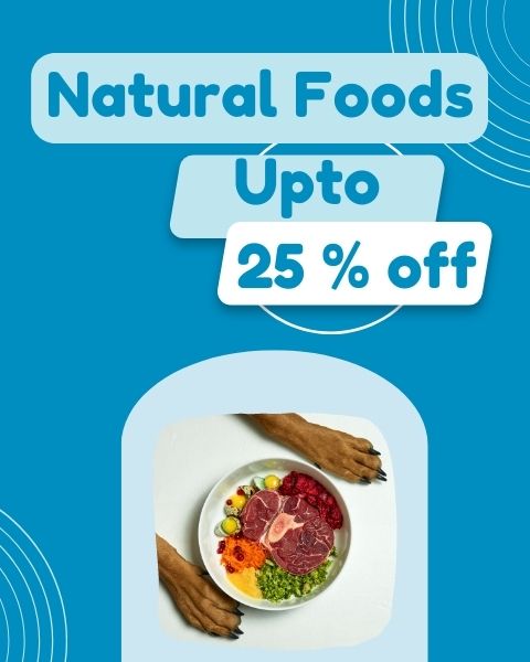 Natural Pet Food - Upto 25% Off