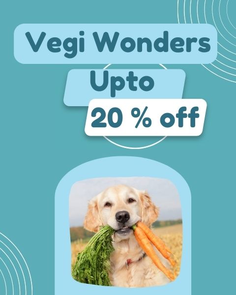 Vegetables for Pets - Upto 20% off
