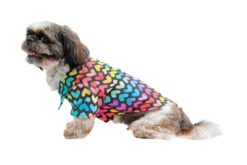 Pawgy Pets Multicoloured Hearts Shirt