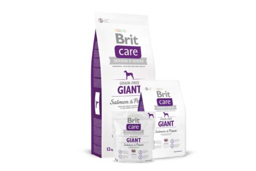 Brit Care Grain-Free Salmon & Potato Dry Dog Food (Giant Breeds)